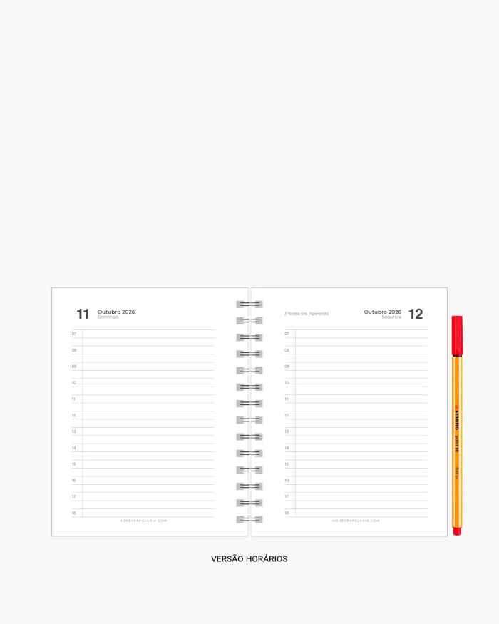 Agenda Diária 2026 - Imagem 4