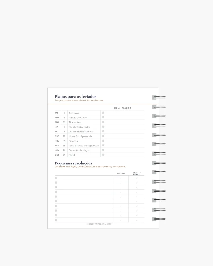 Mini Agenda Planner 2026 - Imagem 7