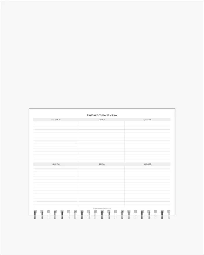 Agenda Semanal 2026 Para Agendamentos - Imagem 6
