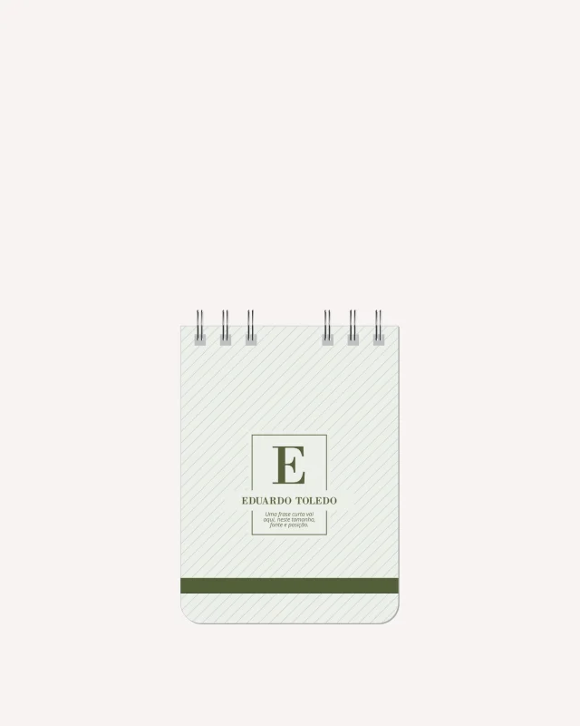 Bloco de Anotações Pautado