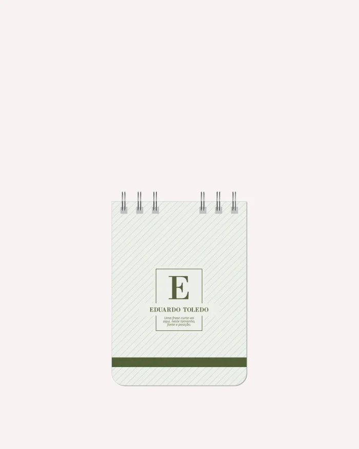 Bloco de Anotações Pautado