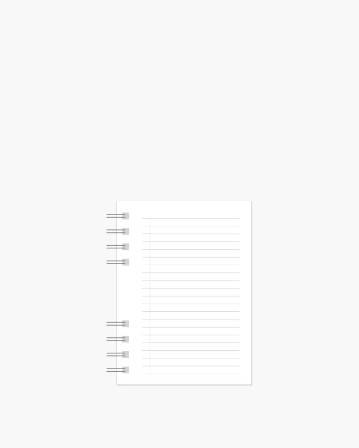 Caderneta Pautada Corporativa - Imagem 2