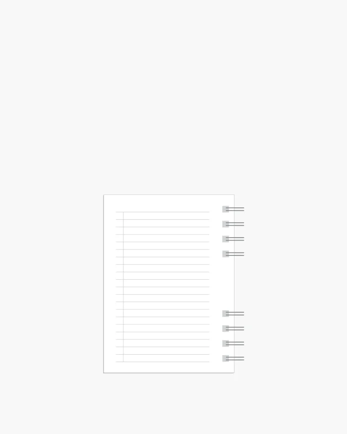 Caderneta Pautada Corporativa - Imagem 3