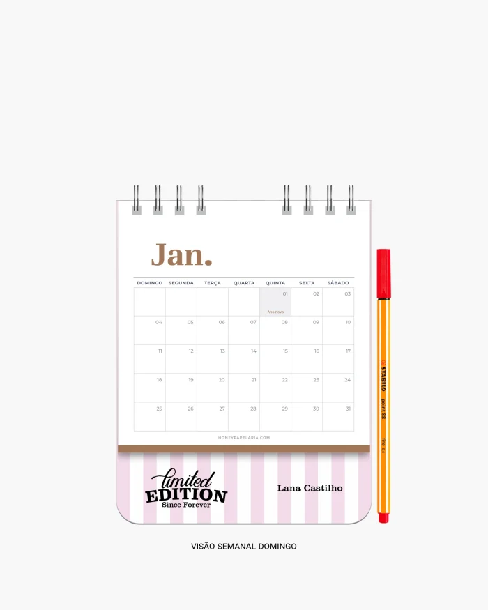 Calendário de Mesa 2026 - Imagem 4