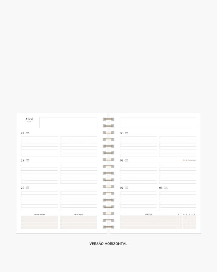 Honey Planner 2026 Planner Semanal - Imagem 4
