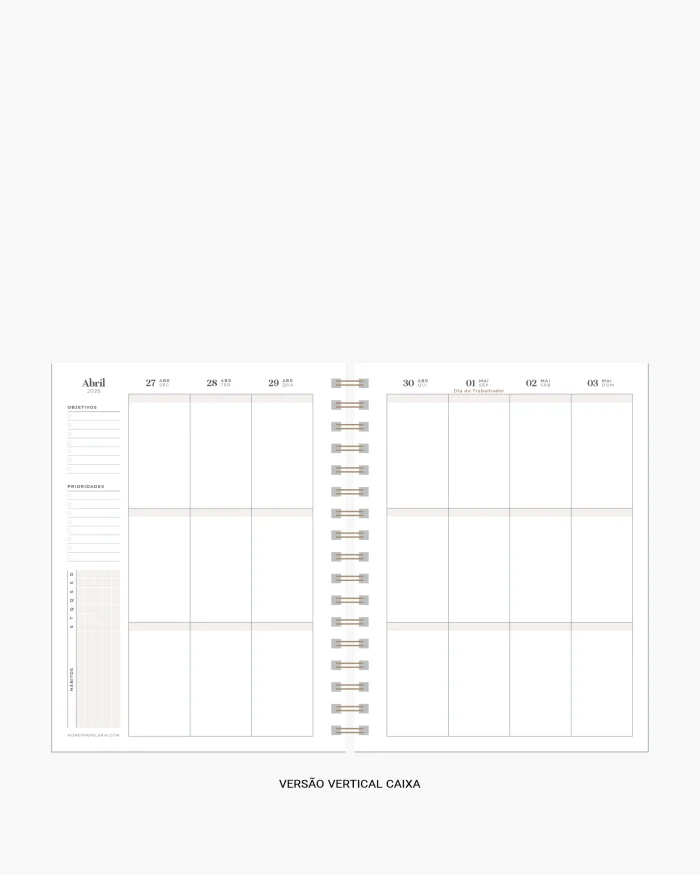 Honey Planner 2026 Planner Semanal - Imagem 6