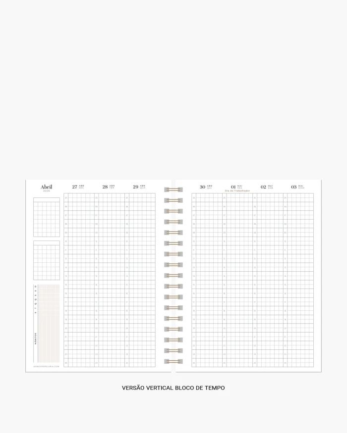 Honey Planner 2026 Estilo Hobonichi - Imagem 2