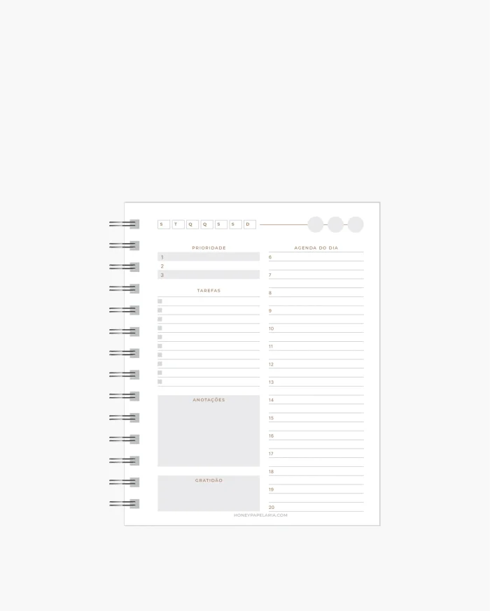 Mini Agenda Planner Permanente