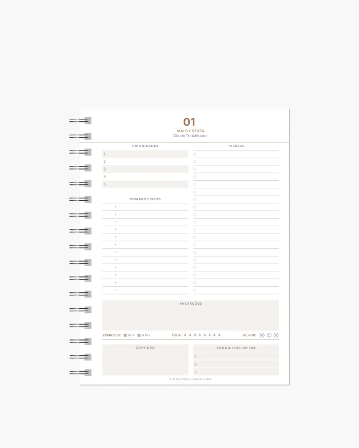 Planner Diário 2026 - Imagem 2