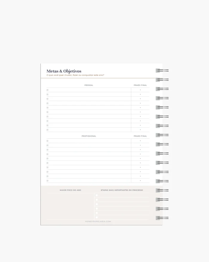 Planner Diário 2026 - Imagem 4