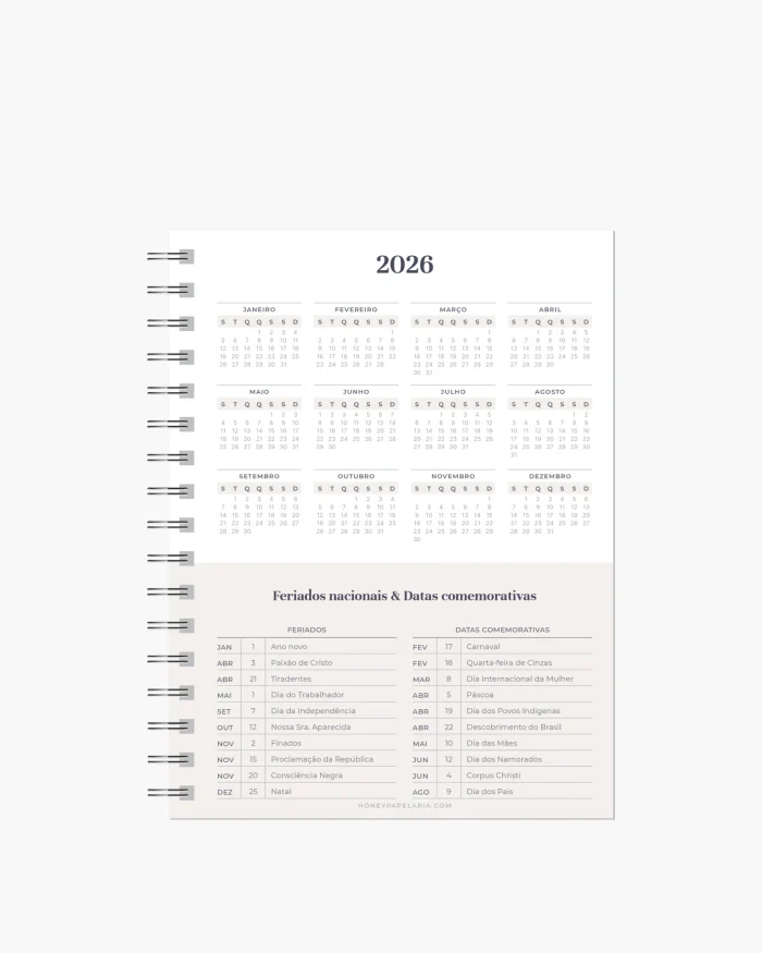 Planner Diário 2026 - Imagem 3