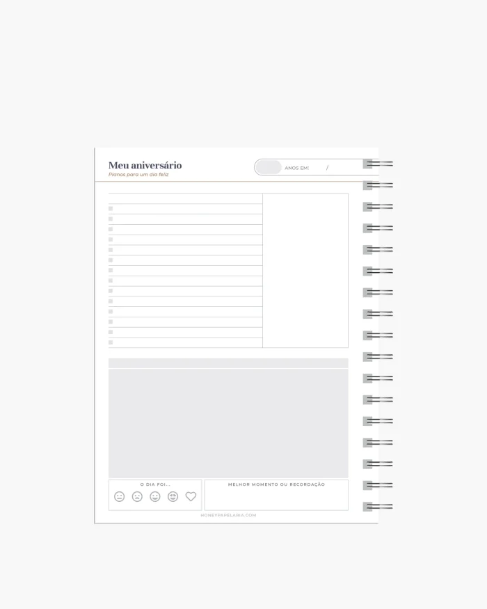 Planner Diário 2026 Semestral - Imagem 6